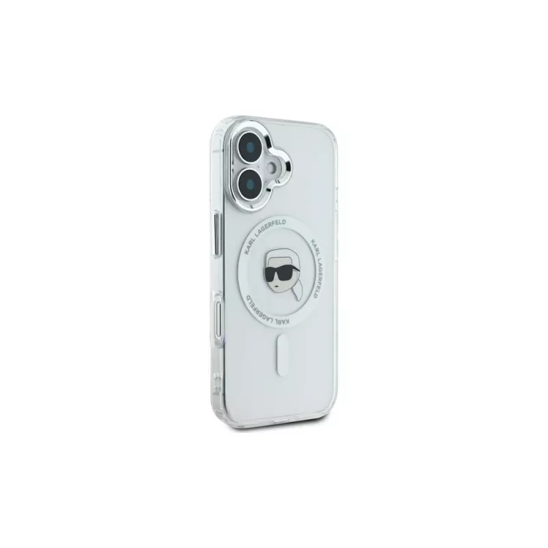 Karl Lagerfeld IML Metal Karl Head MagSafe hardcase iPhone 16 Plus 6,7