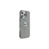 Karl Lagerfeld KLHMP16LHLSKIK hardcase IML Metal Karl Head MagSafe Apple iPhone 16 Pro 6,3 inch musta