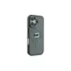 Karl Lagerfeld KLHMP16MHLSCHK iPhone Plus 6,7 musta hardcase IML Metal Choupette Head MagSafe
