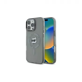 Karl Lagerfeld KLHMP16XHLSCHK hardcase iPhone 16 Pro Max 6,9