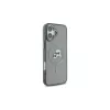 Karl Lagerfeld KLHMP16SHLSKCK hardcase Apple iPhone 16 6,1 inch musta IML metalli Karl & Choupette Head MagSafe