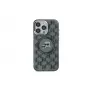 Karl Lagerfeld KLHMP16SHMCKMHK iPhone 16 6.1 musta IML Monogram Karl & Choupette Head MagSafe -kotelo