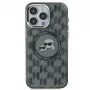 Karl Lagerfeld KLHMP16LHMCKMHK iPhone 16 Pro 6,3 inch musta IML Monogram Karl & Choupette Head MagSafe -kotelo