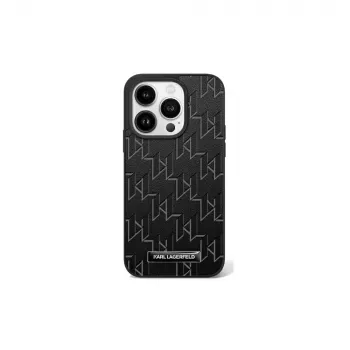 Karl Lagerfeld KLHMP16SPKHPORPK hardcase Hot Stamp MagSafe iPhone 16 6.1 musta
