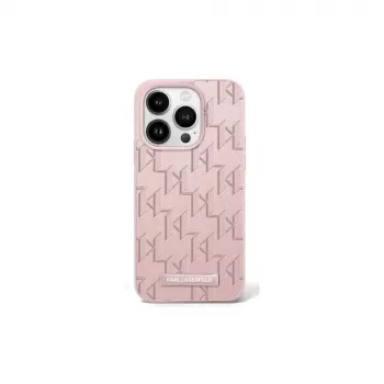 Karl Lagerfeld KLHMP16SPKHPORPP Hardcase Hot Stamp MagSafe Apple iPhone 16 6,1