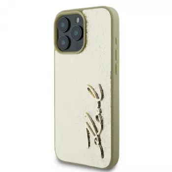 Karl Lagerfeld Metal Signature Hardcase iPhone 16 Pro 6,3