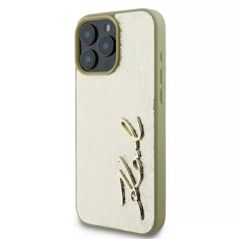 Karl Lagerfeld Metal Signature Hardcase iPhone 16 Pro 6,3