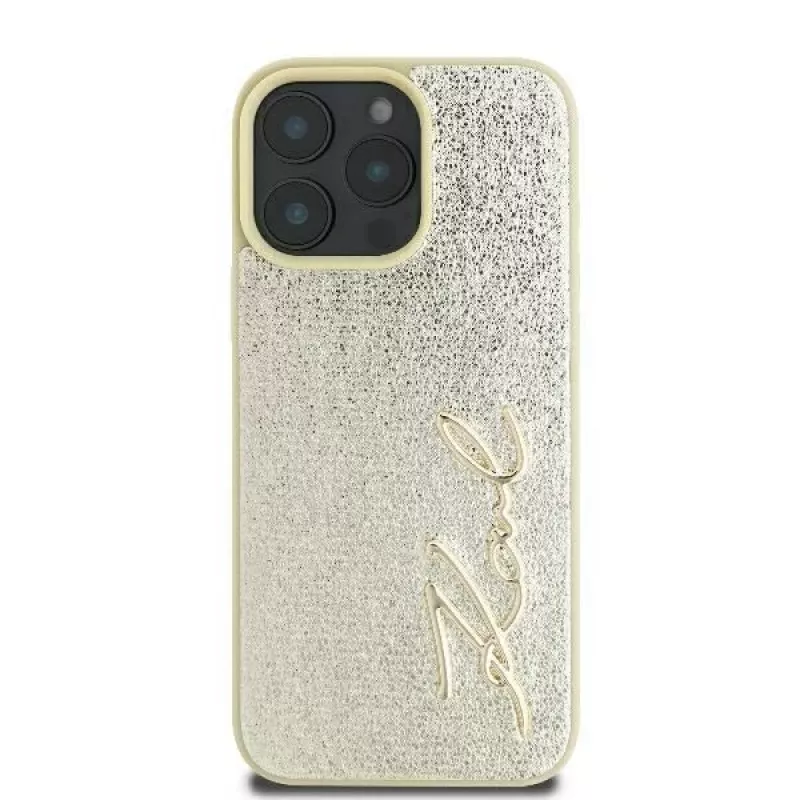 Karl Lagerfeld Metal Signature Hardcase iPhone 16 Pro 6,3