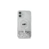 Karl Lagerfeld Liquid Glitter Karl Head MagSafe kova kuori Apple iPhone 16 6,1