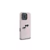 Karl Lagerfeld KLHMP16XSKCHPPLP iPhone 16 Pro Max 6,9 inch pinkki silikoninen Hardcase Double Heads Print ja MagSafe