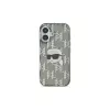 Karl Lagerfeld IML Karl Head Electroplated -kuori iPhone 16 (musta)
