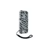 Karl Lagerfeld IML Zebra Pattern & Cord takakuori Apple iPhone 16 - musta