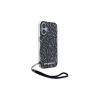 Karl Lagerfeld Zebra With Cord -kuori Apple iPhone 16 - violetti