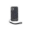 Karl Lagerfeld Zebra With Cord -kuori iPhone 16 Plus (violetti)