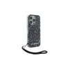 Karl Lagerfeld Zebra With Cord -kuori iPhone 16 Pro, violetti