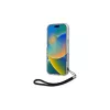 Karl Lagerfeld Zebra With Cord -kuori iPhone 16 Pro, violetti