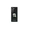 Karl Lagerfeld Saffiano Monogram Head Pin kova kuori Samsung Galaxy Z Fold6 - musta
