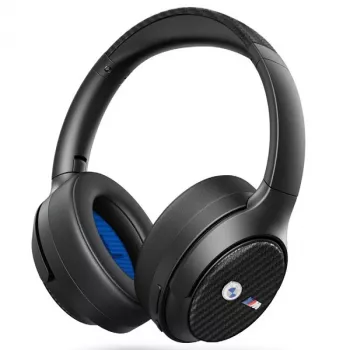 BMW Over-Ear Bluetooth -kuulokkeet ANC musta metallilogoilla
