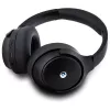 BMW Over-Ear Bluetooth -kuulokkeet aktiivisella melunvaimennuksella, musta, metallilogoilla