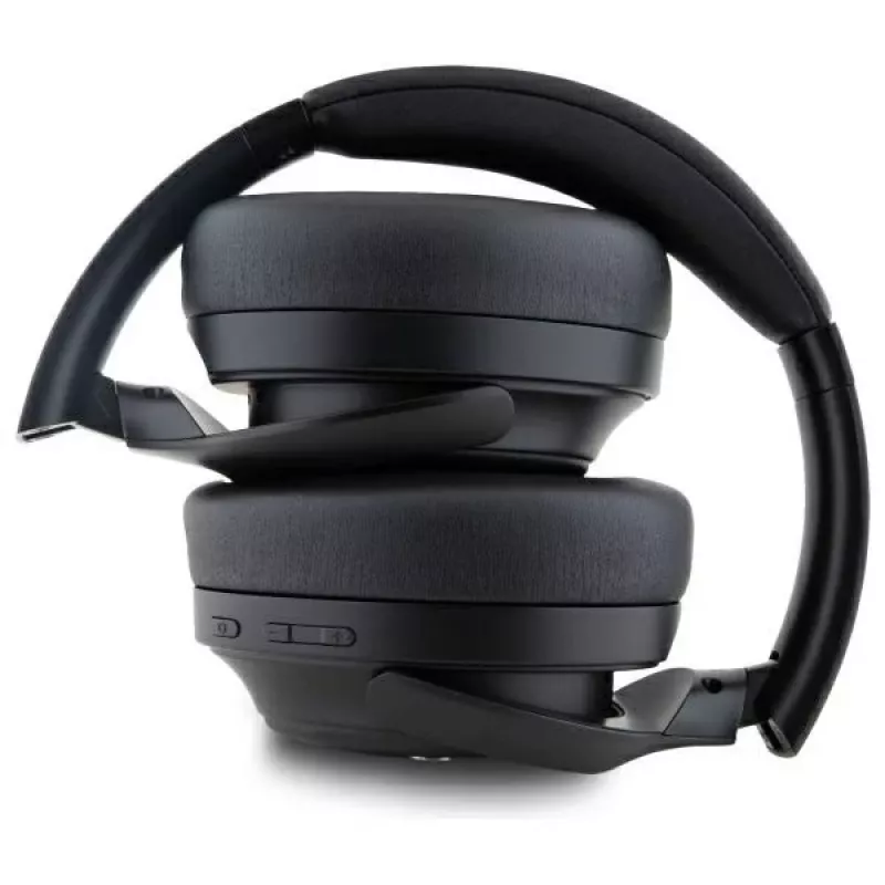BMW Over-Ear Bluetooth -kuulokkeet aktiivisella melunvaimennuksella, musta, metallilogoilla