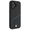 BMW Sign Leather Textured And Line MagSafe -kova kotelo Apple iPhone 16 6,1