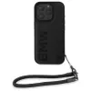 BMW Signature Leather Wordmark Cord -kova kotelo Apple iPhone 16 Pro 6,3