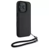 BMW Signature Leather Wordmark Cord -kova kotelo Apple iPhone 16 Pro 6,3