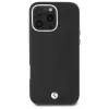 BMW M Collection iPhone 16 Pro kova kotelo Full Wrapped Metal MagSafe musta