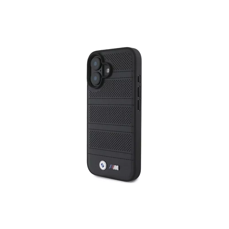BMW M Collection Perforated and Stitched Line Hard Case iPhone 16 6,1