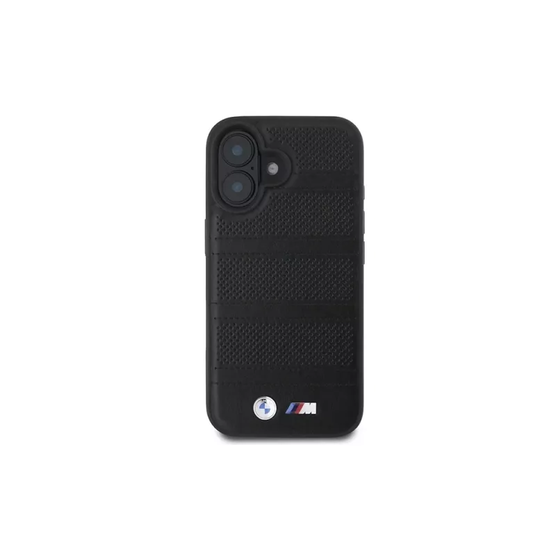 BMW M Collection Perforated and Stitched Line Hard Case iPhone 16 6,1