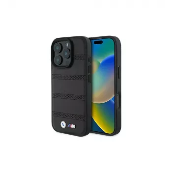 BMW M Perforated And Stitched Line -kova kotelo Apple iPhone 16 Pro 6,3