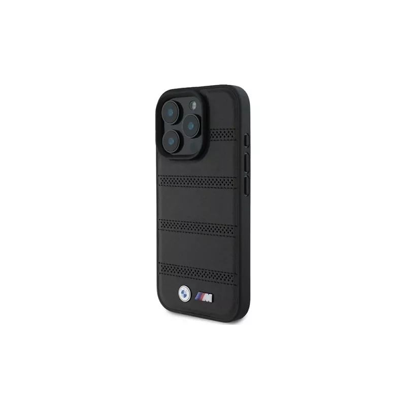 BMW M Perforated And Stitched Line -kova kotelo Apple iPhone 16 Pro 6,3
