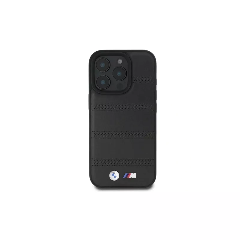 BMW M Perforated And Stitched Line -kova kotelo Apple iPhone 16 Pro 6,3