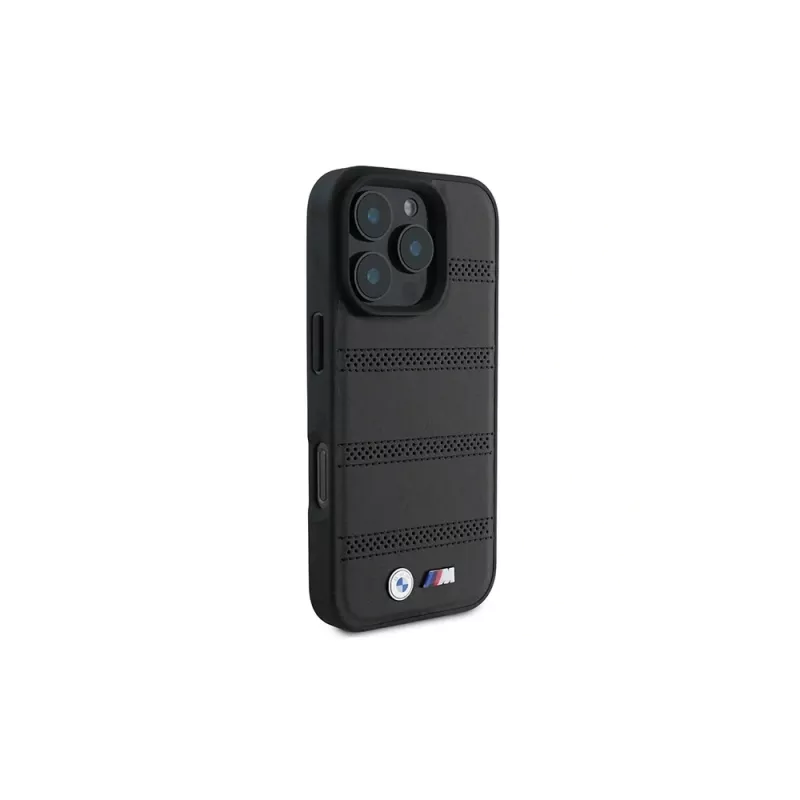 BMW M Perforated And Stitched Line -kova kotelo Apple iPhone 16 Pro 6,3