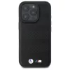 BMW M Perforated And Stitched Line MagSafe -kova kotelo iPhone 16 Pro Max 6,9 musta