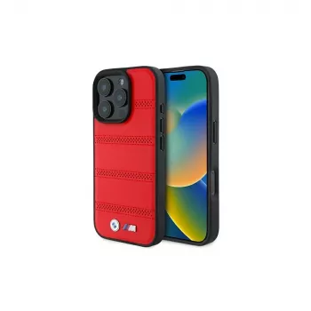 BMW M Collection Perforated and Stitched Line Hardcase Apple iPhone 16 Pro 6,3
