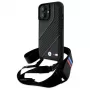 BMW M Edition Carbon Stripe & Strap -kova kotelo iPhone 16 6,1