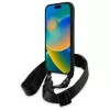 BMW M Edition Carbon Stripe & Strap -kova kotelo Apple iPhone 16 Pro Max 6,9