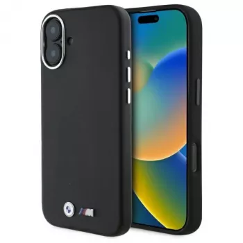 BMW M Collection Smooth Full Wrapped Metal MagSafe -kova kotelo iPhone 16 Plus 6,7