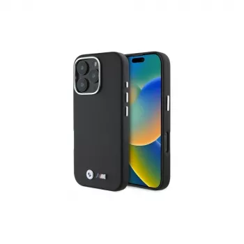 BMW M Collection Smooth Full Wrapped Metal MagSafe -kova kotelo Apple iPhone 16 Pro 6,3