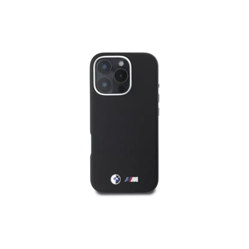 BMW M Collection Smooth Full Wrapped Metal MagSafe -kova kotelo Apple iPhone 16 Pro 6,3