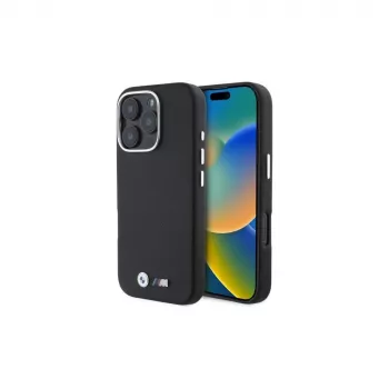 BMW M Edition Kevlar Wrapped Metal -kova kotelo Apple iPhone 16 Pro Max 6,9 inch - musta
