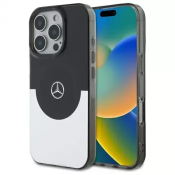 Mercedes-Benz MEHMP16L23HBIGK kova kotelo Double Layer BiColor MagSafe iPhone 16 Pro 6,3