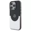 Mercedes-Benz MEHMP16L23HBIGK kova kotelo Double Layer BiColor MagSafe iPhone 16 Pro 6,3 inch musta/hopea