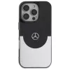 Mercedes-Benz MEHMP16L23HBIGK kova kotelo Double Layer BiColor MagSafe iPhone 16 Pro 6,3 inch musta/hopea