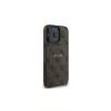 Guess 4G Ring Classic Logo MagSafe kotelo iPhone 16 Pro (ruskea)