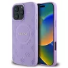 Guess GUHMP16XPSAPSMEU iPhone 16 Pro Max 6,9 inch violetti kova kotelo Saffiano Peony Classic Logo MagSafe