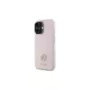 Guess GUHCP16SM4DGPP kova kotelo silikoni logo strass 4G Apple iPhone 16 6,1
