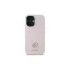Guess GUHCP16SM4DGPP kova kotelo silikoni logo strass 4G Apple iPhone 16 6,1