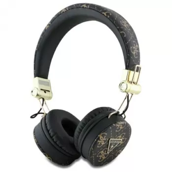 Guess 4G Triangle Round Shape langattomat kuulokkeet, Bluetooth, ENC, mustat